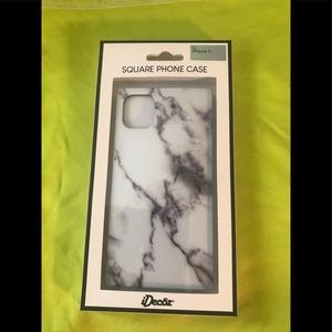 iDecoz Square Phone Case Faux Marble NIB iPhone 11